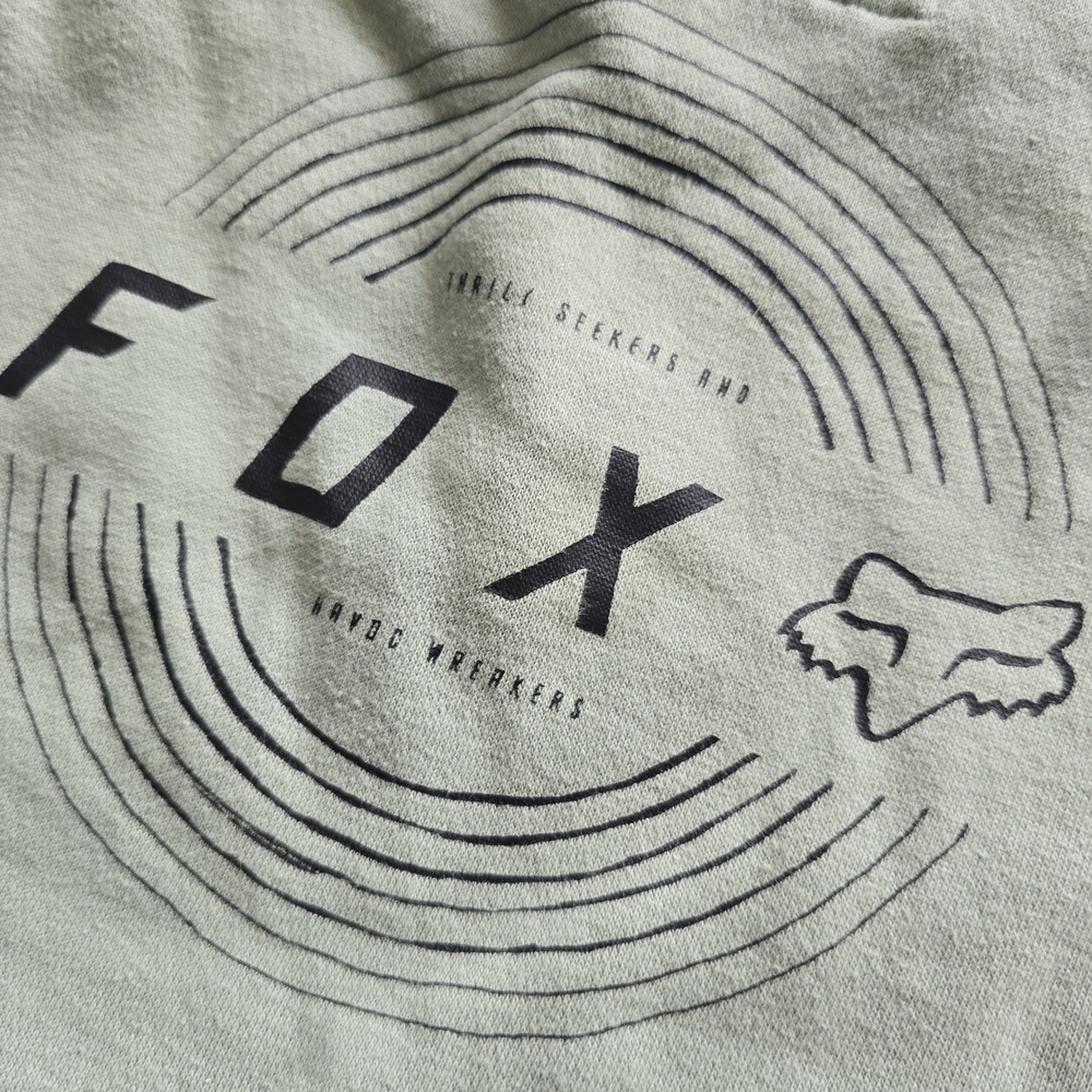 FOX Women's Sage Green Pullover Hoodie Sweatshirt XS - Picture 6 of 6